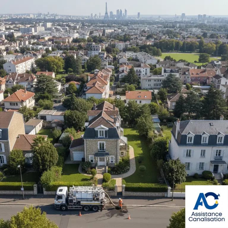 Intervention débouchage canalisation Clamart