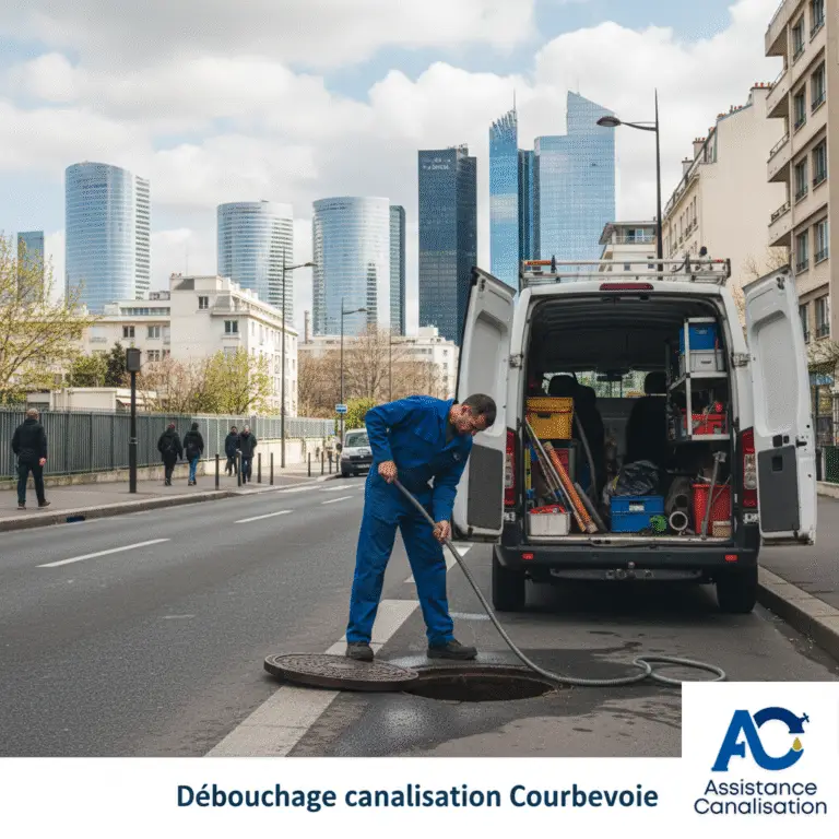 Debouchage canalisation Courbevoie - Assistance Canalisation