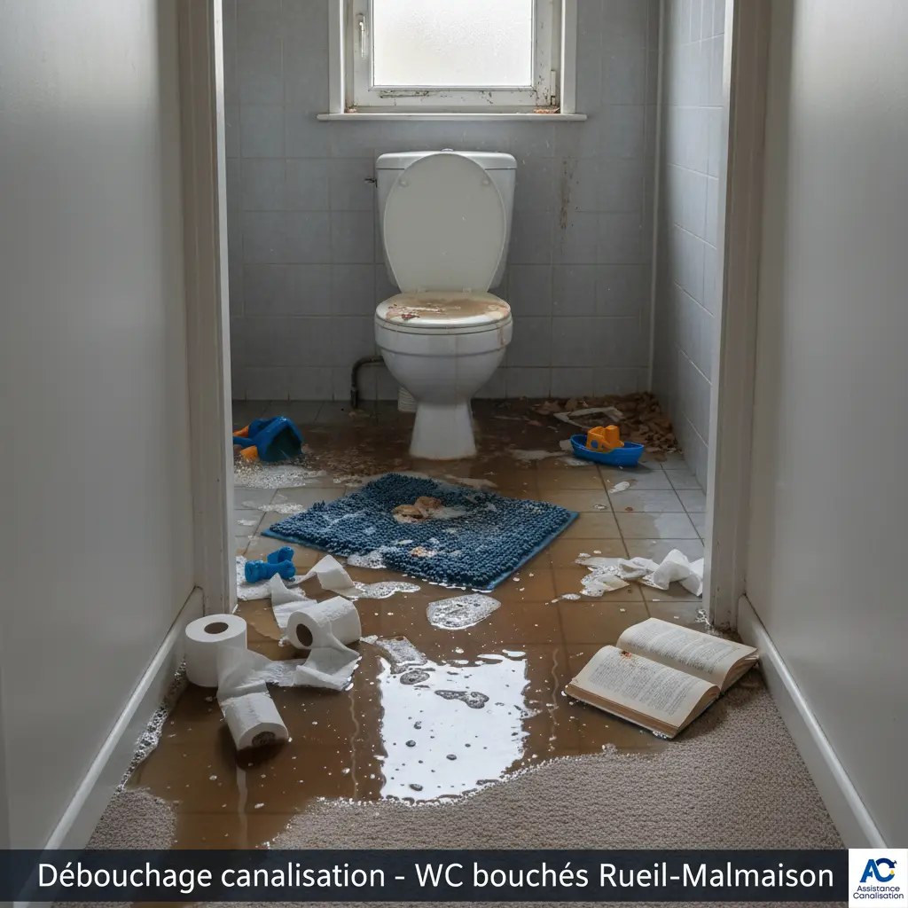 Intervention debouchage canalisation Rueil-Malmaison