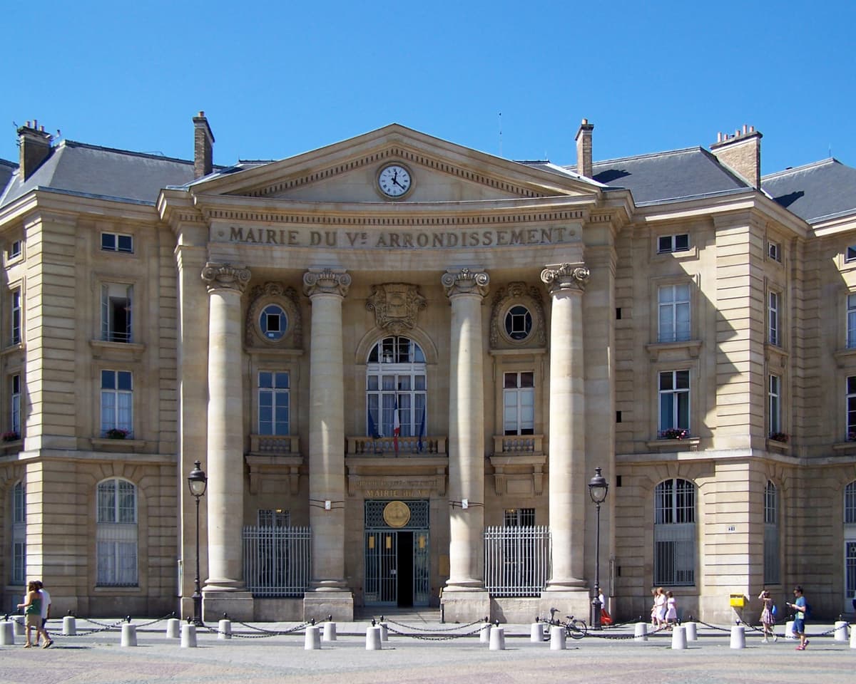 Mairie du 5ème arrondissement de Paris - Assistance Canalisation intervient dans tout le quartier du Panthéon, Sorbonne et Quartier Latin