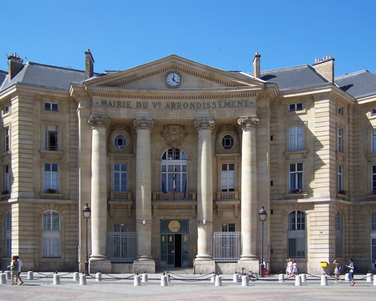 Mairie du 5ème arrondissement de Paris - Assistance Canalisation intervient dans tout le quartier du Panthéon, Sorbonne et Quartier Latin