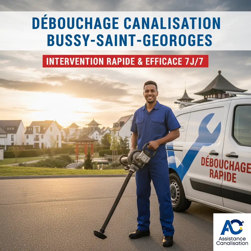 Débouchage canalisation évier - Bussy-Saint-Georges - Assistance Canalisation