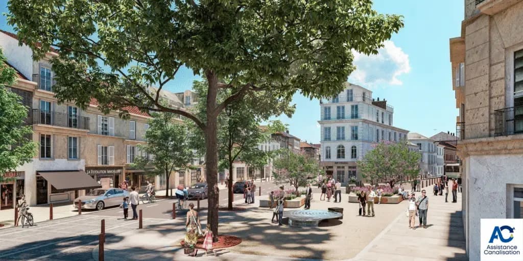 Débouchage canalisation - Place Fontainebleau - Assistance canalisation