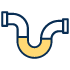 Icône débouchage de canalisation - Service professionnel Assistance Canalisation