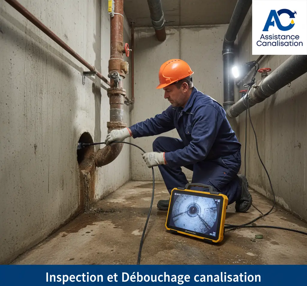 Inspection camera canalisation Avrainville Inspection camera canalisation Avrainville